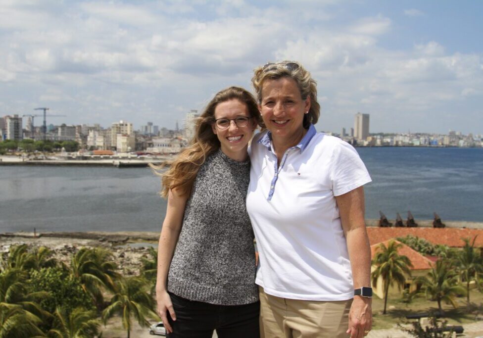 Natalie Gochnour and her daughter Rosie Serago.